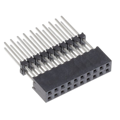 ESQT-110-02-F-D-500 by Samtec Inc. - CONNECTOR SOCKET 20POS 0.079 GOLD PCB