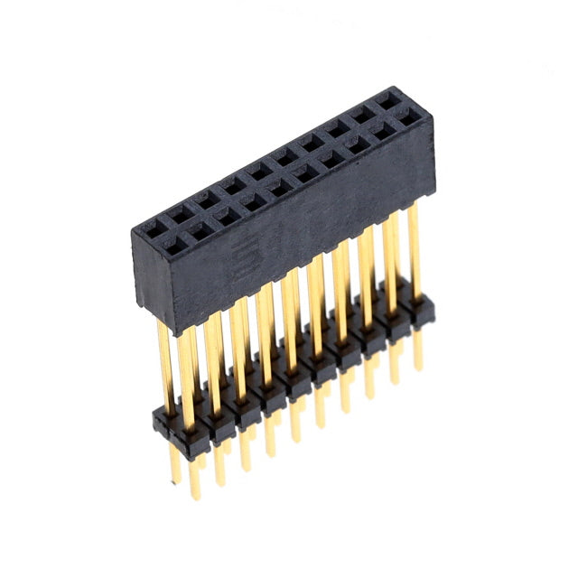ESQT-110-02-G-D-670 by Samtec Inc. - CONNECTOR SOCKET 20POS 0.079 GOLD PCB