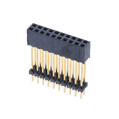 ESQT-110-02-G-D-720 by Samtec Inc. - CONNECTOR SOCKET 20POS 0.079 GOLD PCB