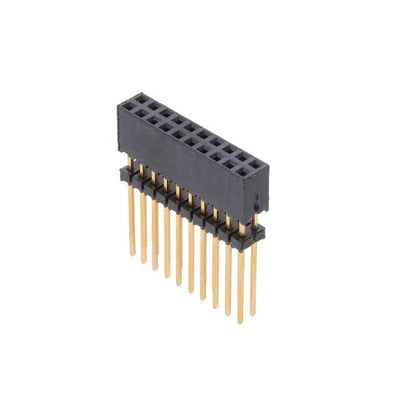 ESQT-110-02-H-D-408 by Samtec Inc. - CONNECTOR SOCKET 20POS 0.079 GOLD PCB