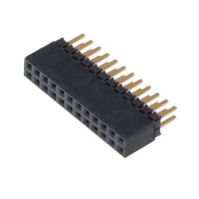 ESQT-112-03-G-D-310 by Samtec Inc. - CONNECTOR SOCKET 24POS 0.079 GOLD PCB