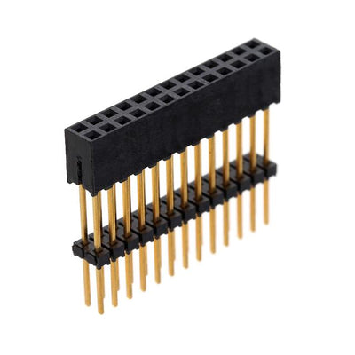 ESQT-113-02-G-D-600 by Samtec Inc. - CONNECTOR SOCKET 26POS 0.079 GOLD PCB