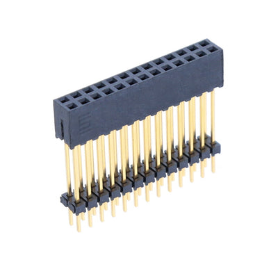 ESQT-113-02-G-D-700 by Samtec Inc. - CONNECTOR SOCKET 26POS 0.079 GOLD PCB
