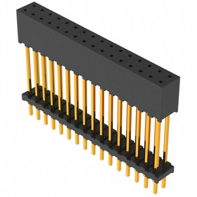 ESQT-116-02-G-D-720 by Samtec Inc. - CONNECTOR SOCKET 32POS 0.079 GOLD PCB