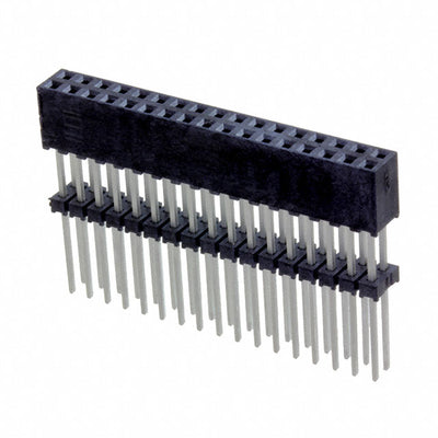 ESQT-117-02-F-D-500 by Samtec Inc. - CONNECTOR SOCKET 34POS 0.079 GOLD PCB