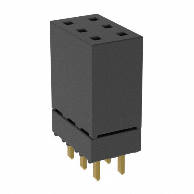 ESW-102-12-G-D by Samtec Inc. - CONNECTOR SOCKET 4POS 0.1 GOLD PCB