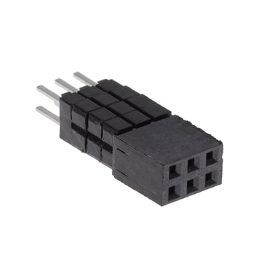 ESW-103-44-L-D by Samtec Inc. - CONNECTOR SOCKET 6POS 0.1 GOLD PCB