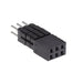 ESW-103-44-L-D by Samtec Inc. - CONNECTOR SOCKET 6POS 0.1 GOLD PCB