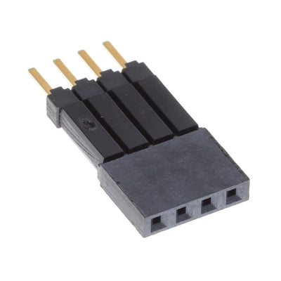 ESW-104-44-G-S by Samtec Inc. - CONNECTOR SOCKET 4POS 0.1 GOLD PCB