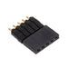 ESW-105-33-G-S by Samtec Inc. - CONNECTOR SOCKET 5POS 0.1 GOLD PCB