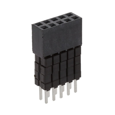 ESW-105-44-T-D by Samtec Inc. - CONNECTOR SOCKET 10POS 0.1 TIN PCB