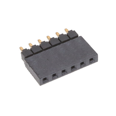 ESW-106-12-G-S by Samtec Inc. - CONNECTOR SOCKET 6POS 0.1 GOLD PCB