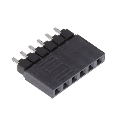 ESW-106-12-S-S by Samtec Inc. - CONNECTOR SOCKET 6POS 0.1 GOLD PCB