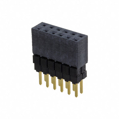ESW-106-23-G-D by Samtec Inc. - CONNECTOR SOCKET 12POS 0.1 GOLD PCB