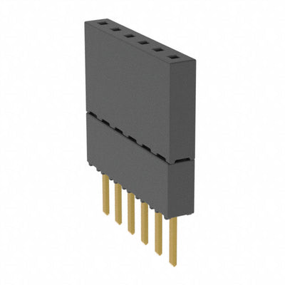 ESW-106-23-G-S by Samtec Inc. - CONNECTOR SOCKET 6POS 0.1 GOLD PCB