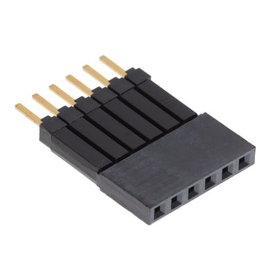 ESW-106-44-G-S by Samtec Inc. - CONNECTOR SOCKET 6POS 0.1 GOLD PCB