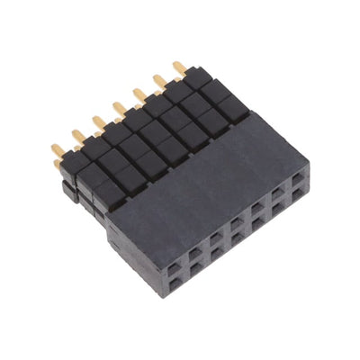 ESW-107-58-G-D by Samtec Inc. - CONNECTOR SOCKET 14POS 0.1 GOLD PCB