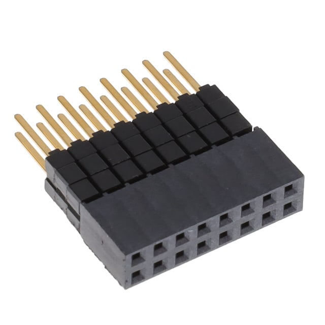 ESW-108-34-G-D by Samtec Inc. - CONNECTOR SOCKET 16POS 0.1 GOLD PCB