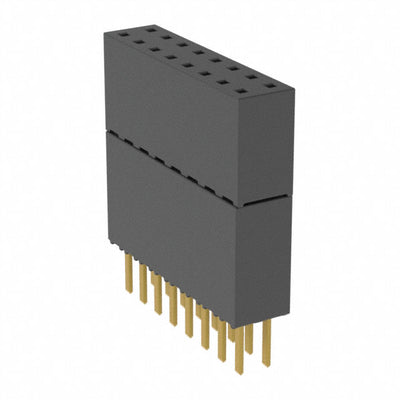 ESW-108-44-G-D by Samtec Inc. - CONNECTOR SOCKET 16POS 0.1 GOLD PCB