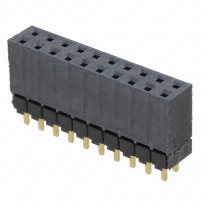 ESW-110-12-G-D by Samtec Inc. - CONNECTOR SOCKET 20POS 0.1 GOLD PCB