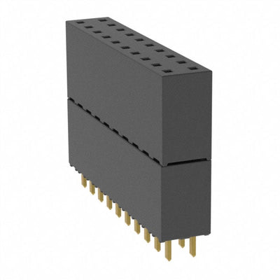 ESW-110-58-G-D by Samtec Inc. - CONNECTOR SOCKET 20POS 0.1 GOLD PCB