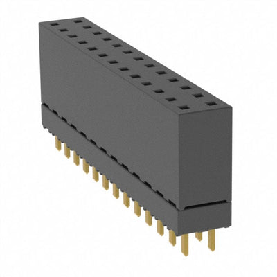 ESW-113-12-G-D by Samtec Inc. - CONNECTOR SOCKET 26POS 0.1 GOLD PCB