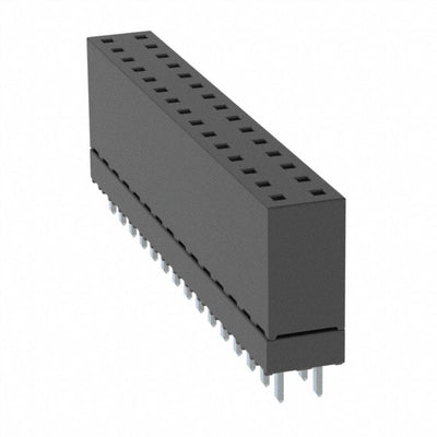 ESW-115-12-L-D by Samtec Inc. - CONNECTOR SOCKET 30POS 0.1 GOLD PCB