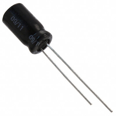 ESY107M025AE3AA by KEMET - ALUMIN CAP 100UF 20% 25V RADIAL