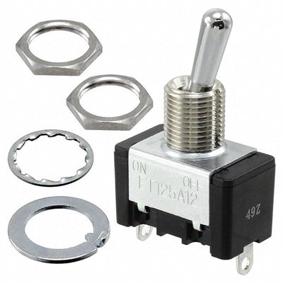 ET125A12-Z by Nidec Components Corporation - SWITCH TOGGLE SPST 25A 125V