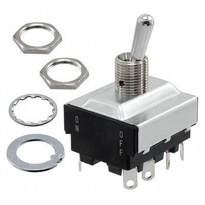 ET425K12-Z by Nidec Components Corporation - SWITCH TOGGLE 4PST 25A 125V