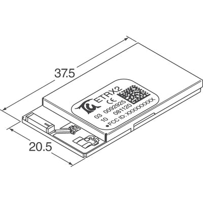 ETRX2-PA by Silicon Labs - RF TXRX MODULE 802.15.4 CHIP SMD