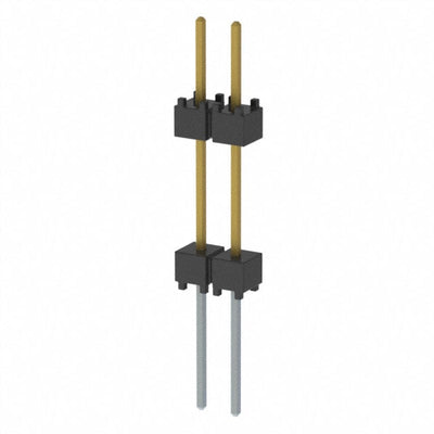 EW-02-12-L-S-500 by Samtec Inc. - CONNECTOR HDR 2POS 0.1 STACK T/H GOLD