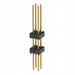 EW-02-13-G-D-400 by Samtec Inc. - CONNECTOR HDR 4POS 0.1 STACK T/H GOLD