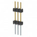 EW-03-12-L-S-500 by Samtec Inc. - CONNECTOR HDR 3POS 0.1 STACK T/H GOLD