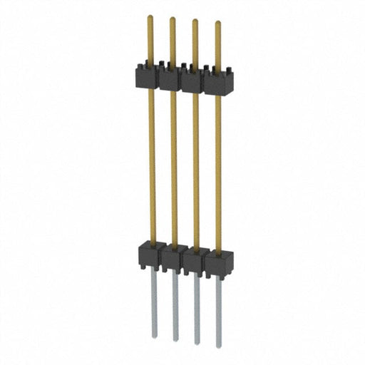EW-04-14-L-S-900 by Samtec Inc. - CONNECTOR HDR 4POS 0.1 STACK T/H GOLD