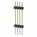 EW-04-14-L-S-900 by Samtec Inc. - CONNECTOR HDR 4POS 0.1 STACK T/H GOLD