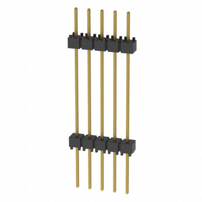 EW-05-14-G-S-900 by Samtec Inc. - CONNECTOR HDR 5POS 0.1 STACK T/H GOLD