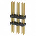 EW-06-13-G-D-400 by Samtec Inc. - CONNECTOR HDR 12POS 0.1 STACK T/H