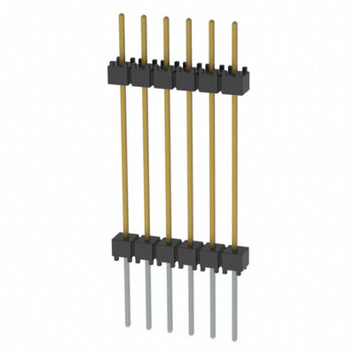 EW-06-14-L-S-900 by Samtec Inc. - CONNECTOR HDR 6POS 0.1 STACK T/H GOLD