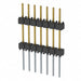 EW-07-12-L-S-500 by Samtec Inc. - CONNECTOR HDR 7POS 0.1 STACK T/H GOLD