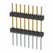 EW-08-12-L-S-500 by Samtec Inc. - CONNECTOR HDR 8POS 0.1 STACK T/H GOLD