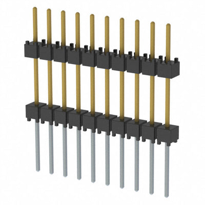 EW-10-12-L-S-500 by Samtec Inc. - CONNECTOR HDR 10POS 0.1 STACK T/H