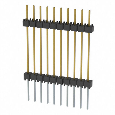 EW-10-14-L-S-900 by Samtec Inc. - CONNECTOR HDR 10POS 0.1 STACK T/H
