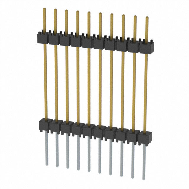 EW-10-14-L-S-900 by Samtec Inc. - CONNECTOR HDR 10POS 0.1 STACK T/H