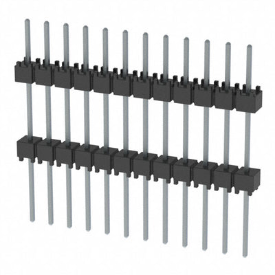 EW-12-12-T-S-500 by Samtec Inc. - CONNECTOR HDR 12POS 0.1 STACK T/H TIN