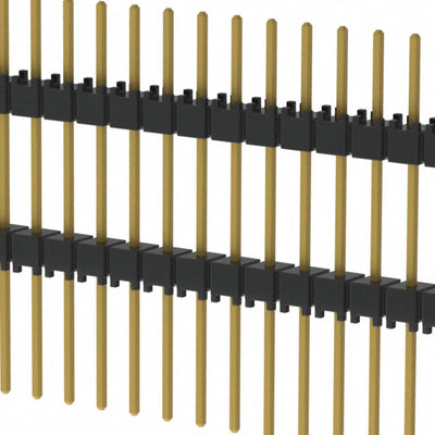 EW-50-12-G-S-500 by Samtec Inc. - CONNECTOR HDR 50POS 0.1 STACK T/H