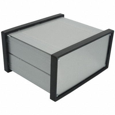 EX-4521 by Bud Industries - BOX ALUM BLACK/SLV 5.38""LX6.14""W