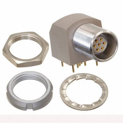 EXG.0B.307.HLN by LEMO - CONNECTOR RECPT FMALE 7POS GOLD SOLDER