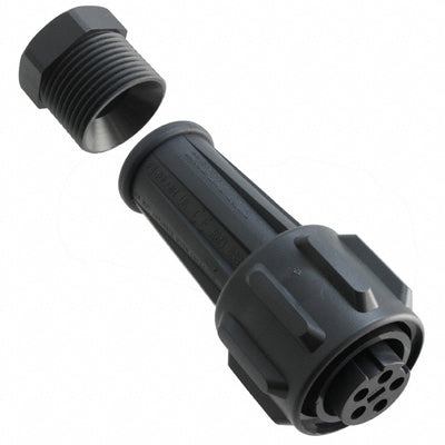 EXP-0911/05/S by Bulgin - CONNECTOR PLUG FMALE 5P NICKEL SCREW
