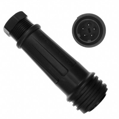 EXP-0921/05/P by Bulgin - CONNECTOR RECPT MALE 5POS NICKEL SCREW